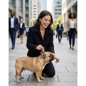 Merona Women's Black Textured Wool Blend Button Front Short Jacket Size S